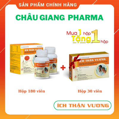 TPBVSK Ích Thận Vương hộp 180 viên (mua 1 hộp 180 viên tặng 1 hộp 30 viên)